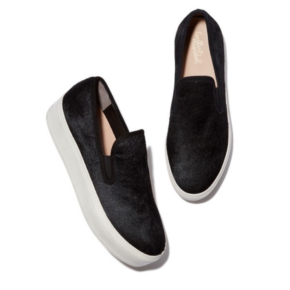 EUC - Loeffler Randall Kane Platform Slip on Sneakers - Size 7